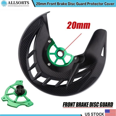 20mm Front Brake Disc Guard Cover For Kawasaki KX 250 KX 250F KX 450F KLX450R - Image 1 of 4