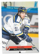 2008-09 Finnish CardSet #254 Ryan Keller Espoo Blues, Saskatoon Blades
