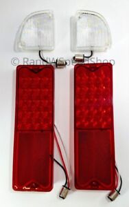 Set LED Reverse Lamp & Tail Lights Assembly Kit For 1967-1972 Chevy GMC Truck