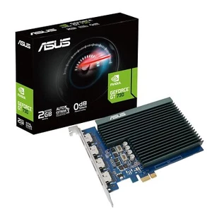 ASUS NVIDIA GeForce GT 730 Graphics Card PCIe 2.0 2GB GDDR5 (90YV0H20-M0NA00) - Picture 1 of 4
