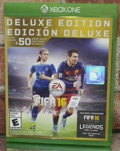 FIFA 16 - Deluxe Edition - Xbox One Complete - Cleaned & Tested - Picture 1 of 8