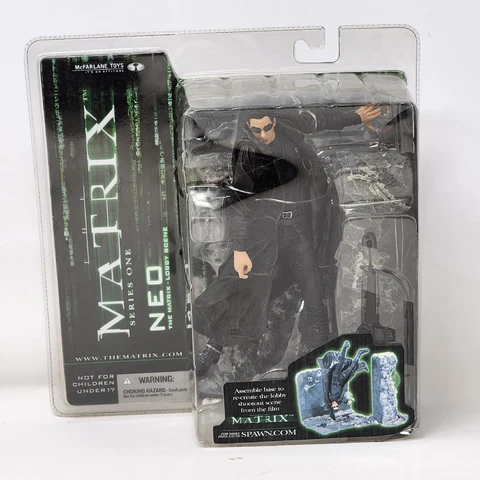 McFarlane Toys The Matrix Series One Reloaded Action Figure Neo Sealed 2003 Cover