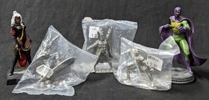Metal Marvel Figurines: Storm, Silver Surfer, Magneto, Colossus, Prowler - Picture 1 of 12