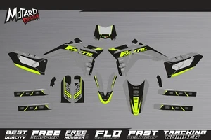 Fantic XMF 125 2023 FLUO/NEON Graphics Kit Decals Stickers by Motard Design - Picture 1 of 2