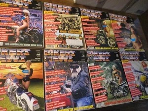 8 x Bikers News 1996, guter Zustand, Biker Zeitschriften, Pin Up Poster - Bild 1 von 4