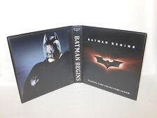 Custom Made Batman Begins Collectors Album Binder
