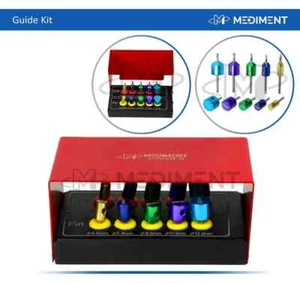 Dental Bohrer Implantate Führung & Positionierung Kit Titan geführte Bohrung Chirurgie Stifte - Bild 1 von 4