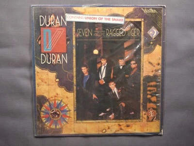 Duran Duran - Seven and the Ragged Tiger Vinyl LP   1ST US PRESS  HYPE       (2) - Image 1 of 4