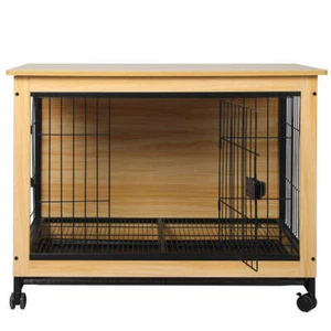 PaWz Wooden Wire Dog Kennel Side End XXL XX-Large - Picture 1 of 10