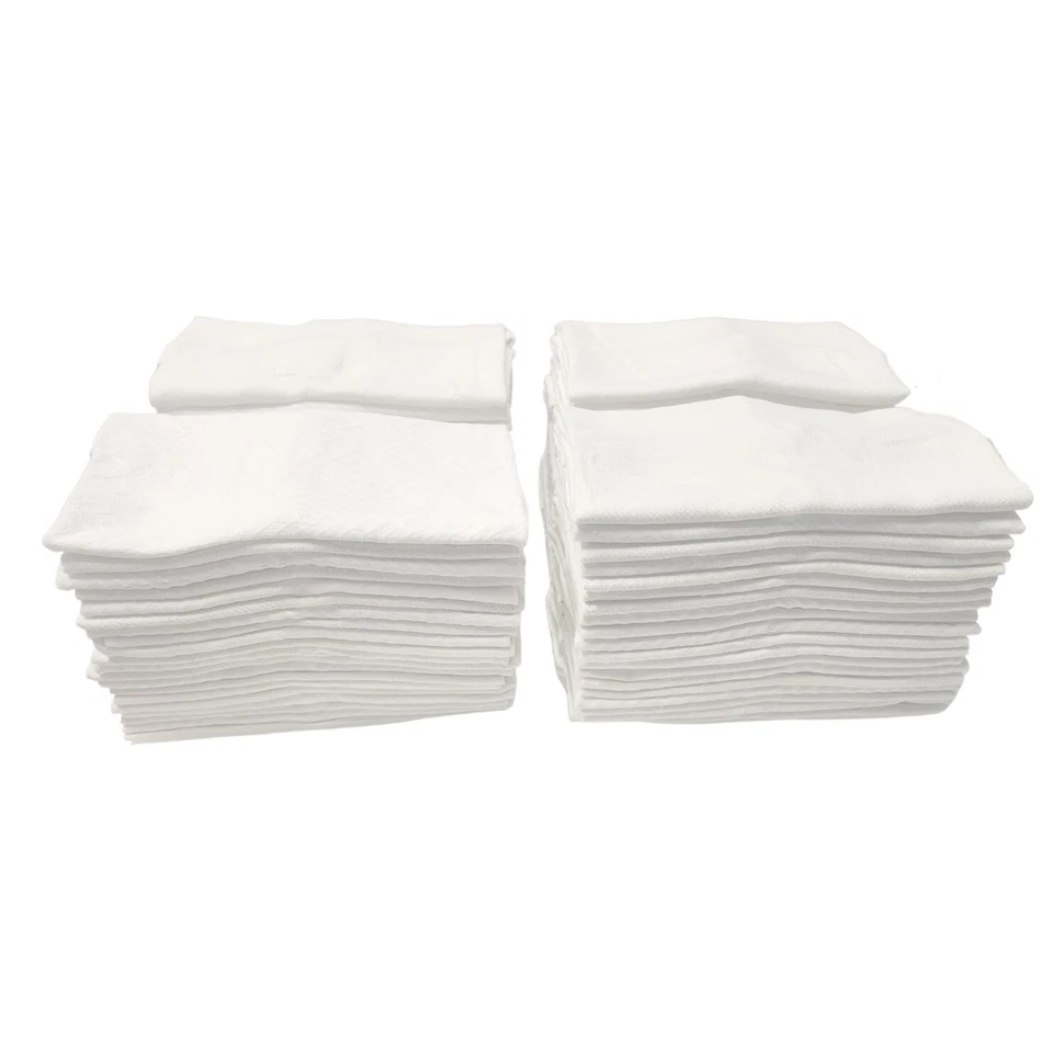 Heavy Duty 100% Cotton New Towels, Highly Absorbent Janitorial Dish commercial - Image 1 of 2