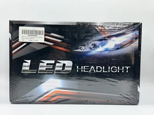 LED Headlight H11 9005 Xenon White IP65 (4 Pack) New Sealed LED Headlight Sealed - Picture 1 of 5