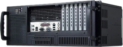 4U (Front Access) (2x5.25"+ 6x3.5"Bay)(Rackmount Chassis)(ATX/ITX)(D14" Case)NEW - Image 1 of 4