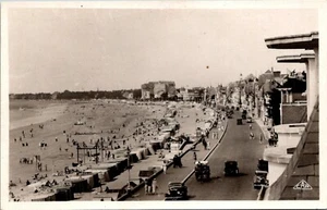 La Baule Boulevard de l'Ocean Francia RPPC - Imagen 1 de 2