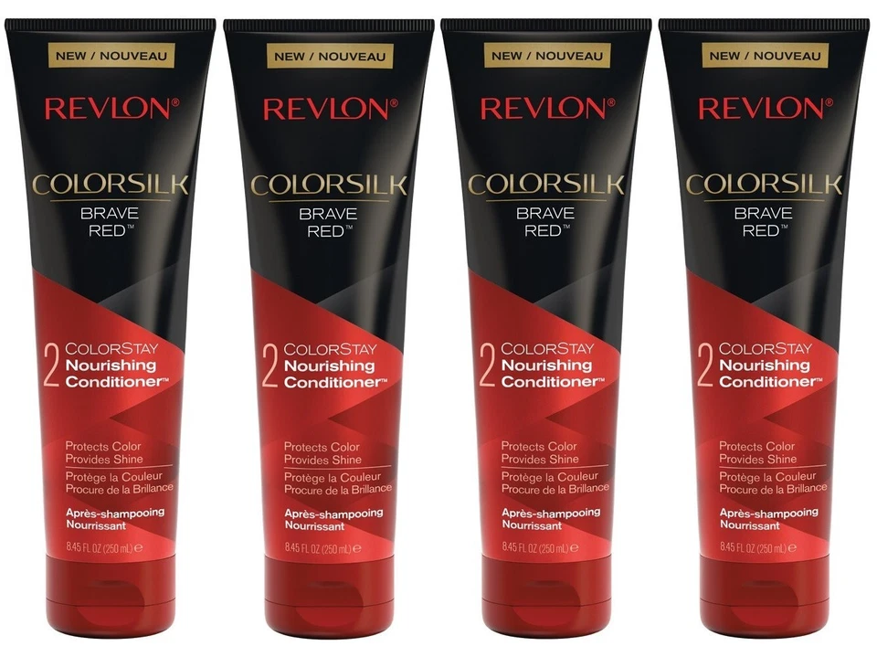 Revlon Colorsilk Nuevo Conditioner Red, 8.45 fl oz, Pack of 4 - Image 1 of 1