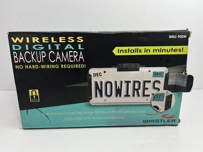 Whistler Wireless Digital Backup Camera WBU-900W NEW-OPEN BOX - Image 1 of 4