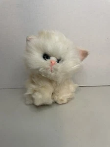 Vintage 1992 Tyco Kitty Kitty Baby Kittens Plush Baby Kittens White pink ears - Picture 1 of 6