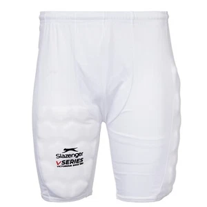 Slazenger Cricket X-Tec Pad Short Leg Foam Protection Padded Armour Shorts Adult - Picture 1 of 3
