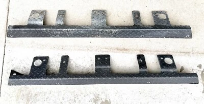 Jeep Wrangler TJ 2003-2006 Rubicon OEM Negro Balancín Protector Deslizante Par Foto 1 de 4