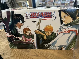 Bleach Box Set Volumes 1-21 - Viz Media - includes poster - Picture 1 of 3