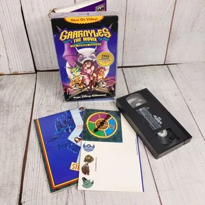 Damaged - Gargoyles The Movie The Heroes Awaken VHS 1994 W/ Game Preowned Disney - Picture 1 of 7