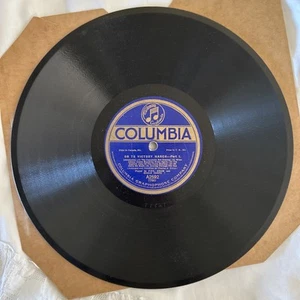 Prince’s Band – 78 rpm Columbia A2592 -ON TO VICTORY MARCH PT 1&2; VG+ cond - Picture 1 of 4