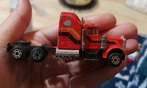 Vintage Red 1:64 Diecast Semi Truck Cab Hong Kong - Picture 1 of 4