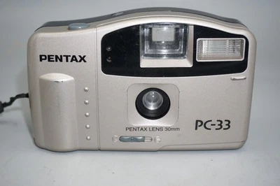 Pentax PC-33 35mm Point & Shoot Film Camera *TESTED* - Image 1 of 3
