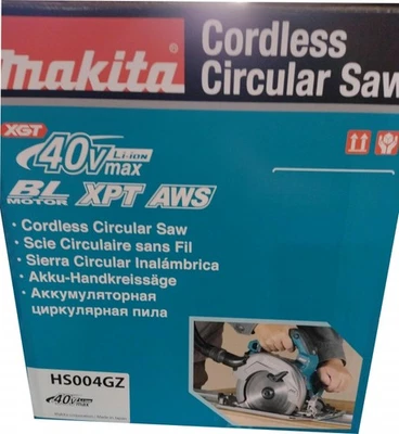 Makita HS004GZ Cordless Circular Saw Solo 40V Li No Battery/Charger 088381720021 - Image 1 of 2