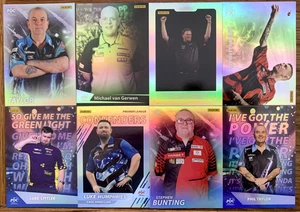 Panini 2025 PDC Premier League Insert Base Pick Karten aussuchen Walk On Contenders - Bild 1 von 89