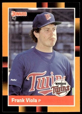 1988 Donruss Baseball's Best #214  Frank Viola   Minnesota Twins - Image 1 of 2