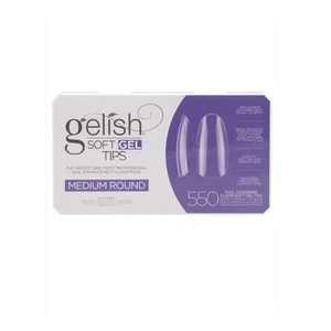Gelish Soft Gel Tips - Medium Round  550ct Tips - Picture 1 of 1