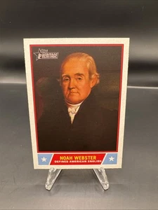 2025 Topps Heritage Noah Webster Notable Americans #78 - Picture 1 of 2