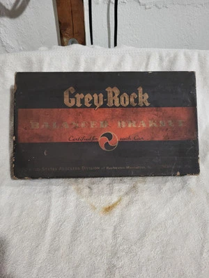 Conjunto de freio NOS vintage cinza rocha balanceada BB642D carro caminhão Ford - Imagem 1 de 4