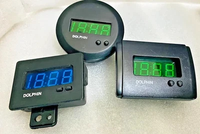 Suzuki Samurai Sierra SJ410 SJ413 Drover Gypsy Digital Dash Clock Set of 3 | Fit - Image 1 of 2