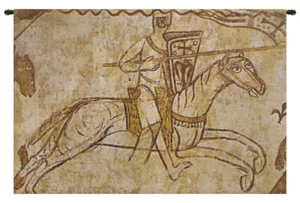 Templier Flanders Soft Vintage Belgian Tapestry Wall Art Hanging New- 21x31 inch - Picture 1 of 6