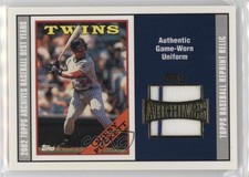 2002 Topps Archives Uniform Relics Kirby Puckett #TUR-KP HOF