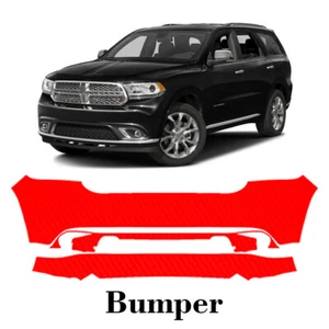 Front bumper PreCut PPF Paint Protection Film For Dodge Durango 2011-2016 - Picture 1 of 7