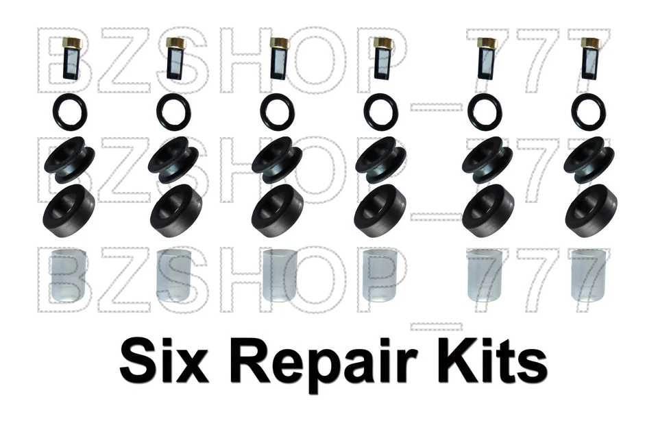 KITS DE REPARACIÓN DE INYECTOR DE COMBUSTIBLE para TOYOTA 1989-1995 3,0 L V6 Foto 1 de 1