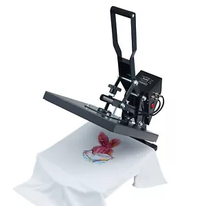 38x38cm Hitzepresse Transferpresse 1400W Heißpresse Textilpresse Textildruck - Bild 1 von 8