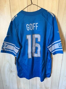 Jared Goff - Autographed Nike On Field Lions Jersey - Fanatics Authenticated - Picture 1 of 8