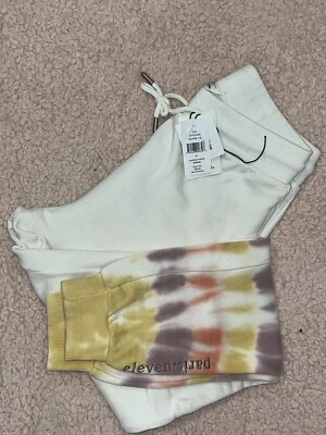 ElevenParis Women’s Tie Dye TrackPants Ochre Tie Size M NWT - Image 1 of 4