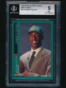 1997-98 Collector's Choice Draft Trade rookie #3 Chauncey Billups RC BGS 9 - Picture 1 of 2