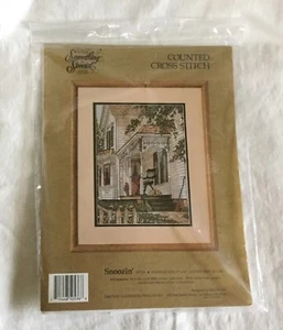 NEU Etwas Besonderes · Gezählter Kreuzstich · Snoozin · 50536 Victorian Porch  - Bild 1 von 2
