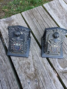 Raro libro católico pesado Caballeros de Colón de 1800 2 extremos fundido - Imagen 1 de 8