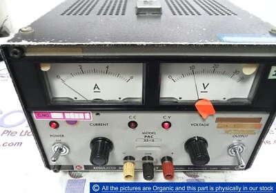 Kikusui PAC 35-5 Analog Regulated DC Power Supply 0-35V 5A PAC355 Lab PSU Japan - Image 1 of 4