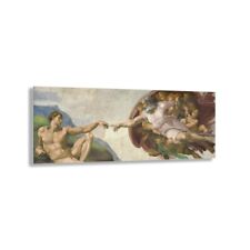 Enchanting Acrylic Wall Decor: 'The Creation of Adam' by Michelangelo