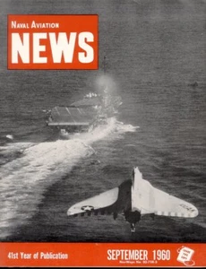 NAVAL AVIATION NEWS SEP 1960 USMC A4D VMA MCAS CHERRY POINT / CVA-9 / CVA-64 - Picture 1 of 3