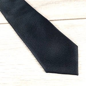 TOPMAN Classic Tie Black - Picture 1 of 2