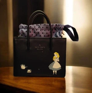 Kate spade NEW YORK Disney Alice in Wonder Land Hand BAG - No Shoulder USED - Picture 1 of 5