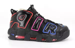 Nike Air More Uptempo '96 Black Bright Crimson FD0729-001 - Foto 1 di 19